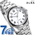 セイコー アルバ レディース 腕時計 ホワイト クオーツ AQQK407 SEIKO ALBA