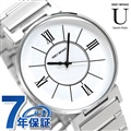 イッセイミヤケ U ユー 和田智 日本製 メンズ 腕時計 NYAL003 ISSEY MIYAKE ホワイト 時計