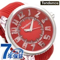 テンデンス フラッシュ メンズ レディース 腕時計 スリーハンズ TY532005 TENDENCE レッド