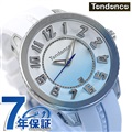 テンデンス ディカラー クオーツ メンズ レディース 腕時計 TY933001 TENDENCE ホワイト×ブルー
