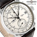 ツェッペリン 100周年 記念モデル クロノグラフ メンズ 86701 Zeppelin 腕時計 シルバー