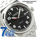 キャサリン ハムネット ミリタリー 日本製 メンズ KH20D7-B39 KATHARINE HAMNETT 腕時計 クオーツ ブラック