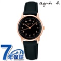 【ショッパー付】 アニエスベー マルチェロ 日本製 クオーツ レディース 腕時計 FBSK939 agnes b. ブラック