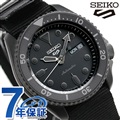 セイコー 5スポーツ 日本製 自動巻き 流通限定モデル メンズ 腕時計 SBSA025 Seiko 5 Sports ストリート オールブラック