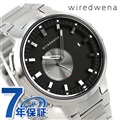 セイコー wiredwena スマートウォッチ メンズ 腕時計 AGAB419 SEIKO WIRED ワイアード ブラック 時計