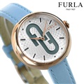 フルラ 時計 コジー 31mm クオーツ レディース 腕時計 WW00005005L3 FURLA シルバー×ライトブルー 革ベルト