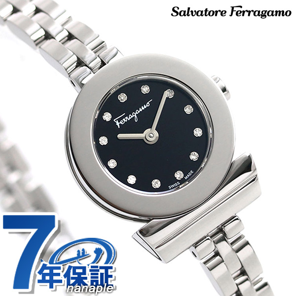 フェラガモ 時計 ガンチーニ ダイヤモンド レディース 腕時計