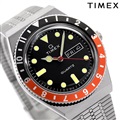 タイメックス キュー タイメックス 38mm クオーツ メンズ 腕時計 TW2U61300 TIMEX ブラック