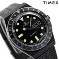 タイメックス キュー タイメックス 38mm クオーツ メンズ 腕時計 TW2U61600 TIMEX オールブラック
