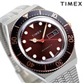 タイメックス キュータイメックス M79 オートマチック 40mm 自動巻き メンズ 腕時計 TW2U96900 TIMEX ブラウン