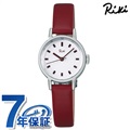 セイコー アルバ リキ 日本の伝統色 蘇芳（すおう） クオーツ レディース 腕時計 AKQK464 SEIKO ALBA Riki ホワイト×レッド
