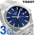 ティソ T-クラシック ジェントルマン 40mm スイス製 クオーツ メンズ 腕時計 T127.410.11.041.00 TISSOT ブルー 