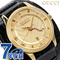 グッチ Gタイムレス 40mm スイス製 自動巻き メンズ 腕時計 YA126342 GUCCI ゴールド ブラック 