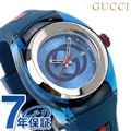 グッチ シンク 36mm スイス製 クオーツ レディース 腕時計 YA137304 GUCCI ブルー 