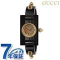 グッチ ヴィンテージウェブ クオーツ 腕時計 レディース GUCCI YA143508 ゴールド ブラック 黒 スイス製