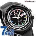オリエント スポーツ ネオクラシックスポーツ 自動巻き 腕時計 メンズ 限定モデル 革ベルト ORIENT RN-AA0E07B ブラック 黒