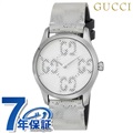 グッチ Gタイムレス クオーツ 腕時計 メンズ レディース GUCCI YA1264058 シルバー スイス製
