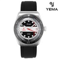 イエマ ミーングラフ スー・マリーン R60 自動巻き 腕時計 メンズ YEMA YMEAN22-ARBS ホワイト グレー ブラック 黒 フランス製