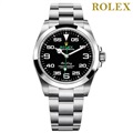 新品 ロレックス エアキング 自動巻き 腕時計 メンズ ROLEX 126900 アナログ ブラック 黒 スイス製