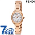 フェンディ モメント フェンディ クオーツ 腕時計 レディース FENDI F218524500 アナログ ホワイトシェル ピンクゴールド 白 スイス製