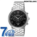 モンブラン トラディション クオーツ 腕時計 メンズ MONTBLANC 117048 アナログ ブラック 黒 スイス製