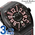 フランクミュラー ヴァンガード 自動巻き 腕時計 メンズ チタン FRANCK MULLER V45SCDTTTNRBRER アナログ ブラック 黒 スイス製