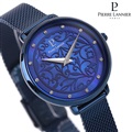 ピエールラニエ エオリア クオーツ 腕時計 レディース Pierre Lannier P045L968 アナログ ブルー ネイビー フランス製