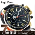 エンジェルクローバー タイムクラフト クロノグラフ メンズ NTC48YBK-BK Angel Clover 腕時計 クオーツ ブラック