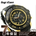 エンジェルクローバー シークルーズ クロノグラフ メンズ SC47YBK-BK Angel Clover 腕時計 ブラック